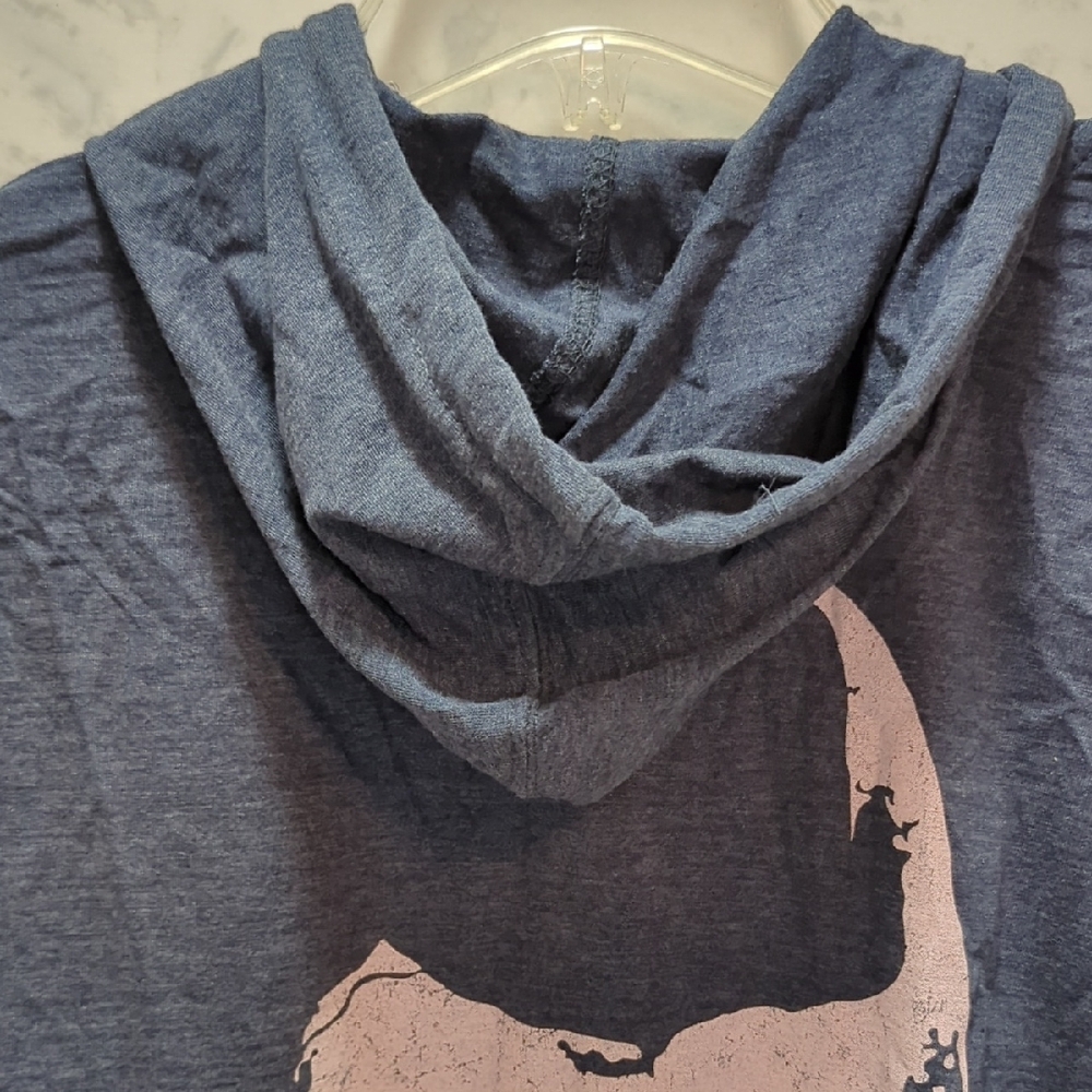 Cape Cod Navy Long Sleeve Women's Top - Picture 7 of 12